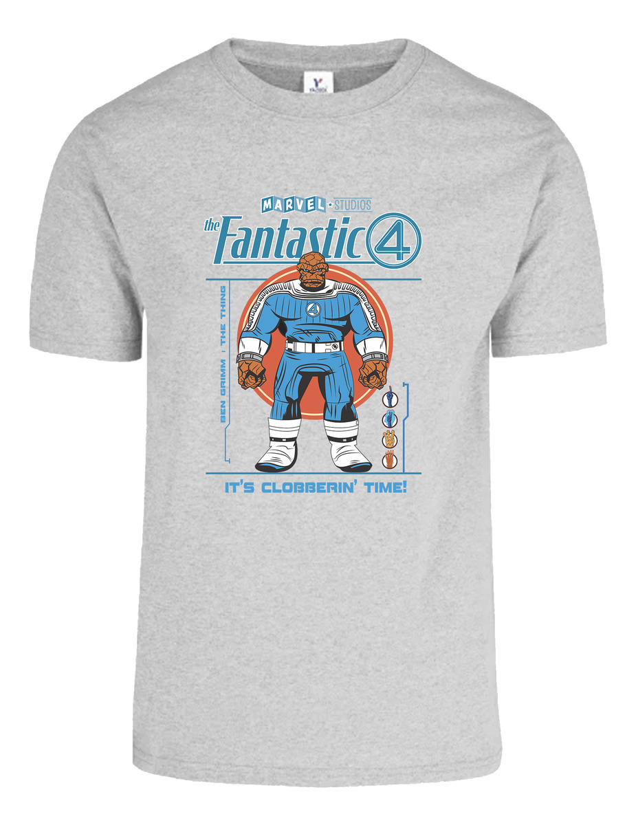 Remera: 4 Fantasticos Ben Grimm Memoestampados - Imagen 13