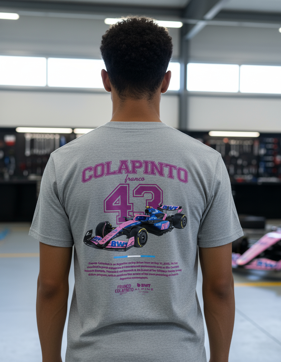 Remera: Franco Colapinto F1 02 Memoestampados - Imagen 11