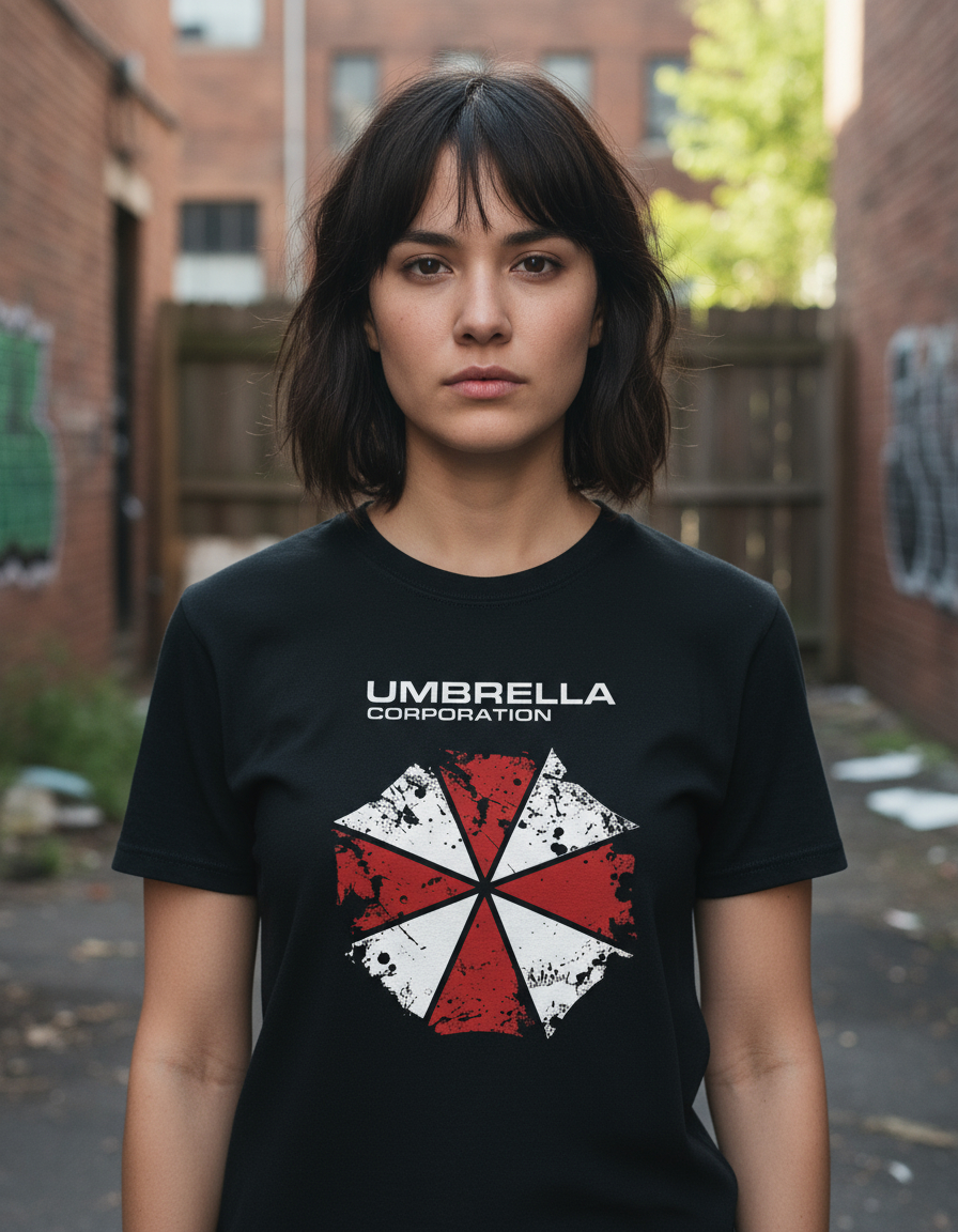 Remera Resident Evil Umbrella Videojuegos Memoestampados - Imagen 3