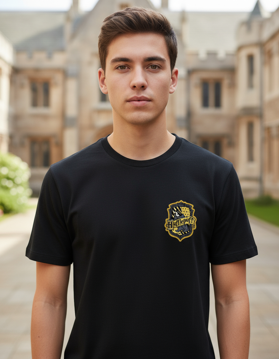 Remera Harry Potter Hufflepuff Memoestampados! - Imagen 4