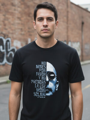Remera Indio Solari ¡¡no Mires Por Favor!! Memoestampados