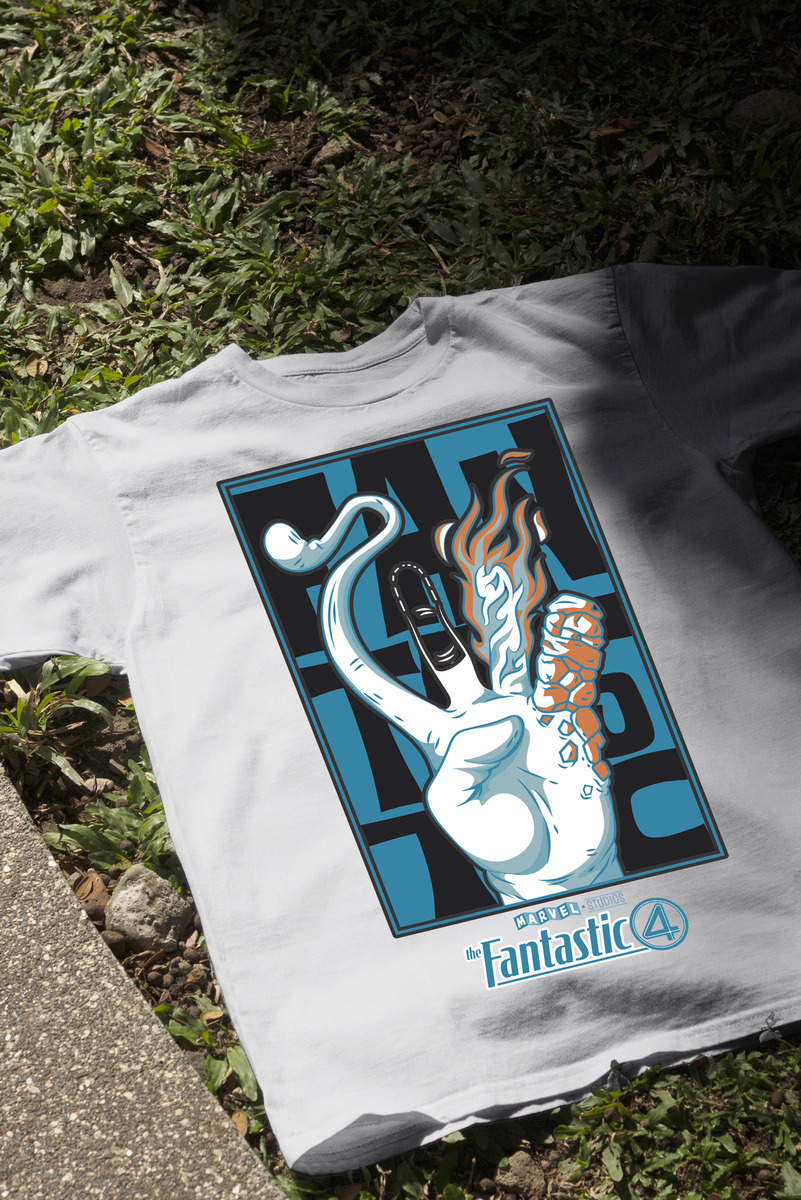Remera : Fantastic 4 Hand Memoestampados - Imagen 15