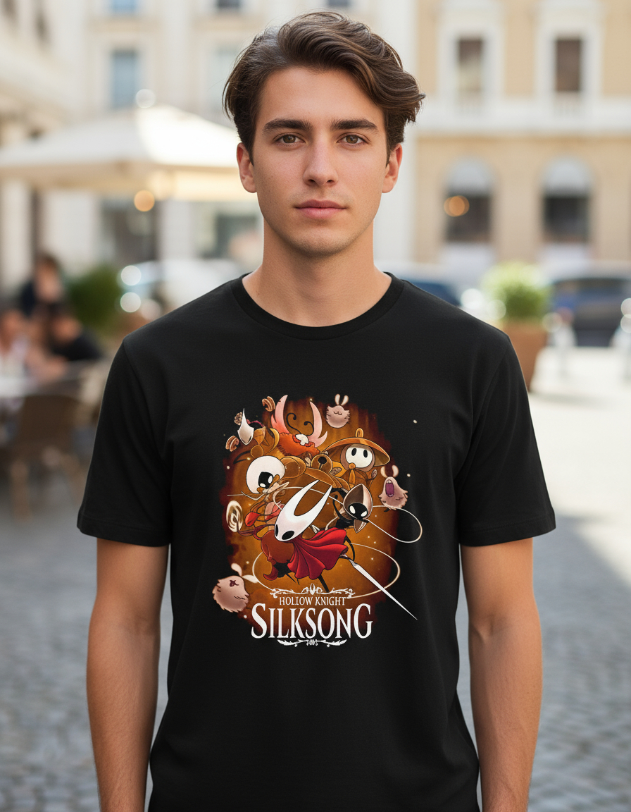 Remera: Hollow Knight Silksong Memoestampados