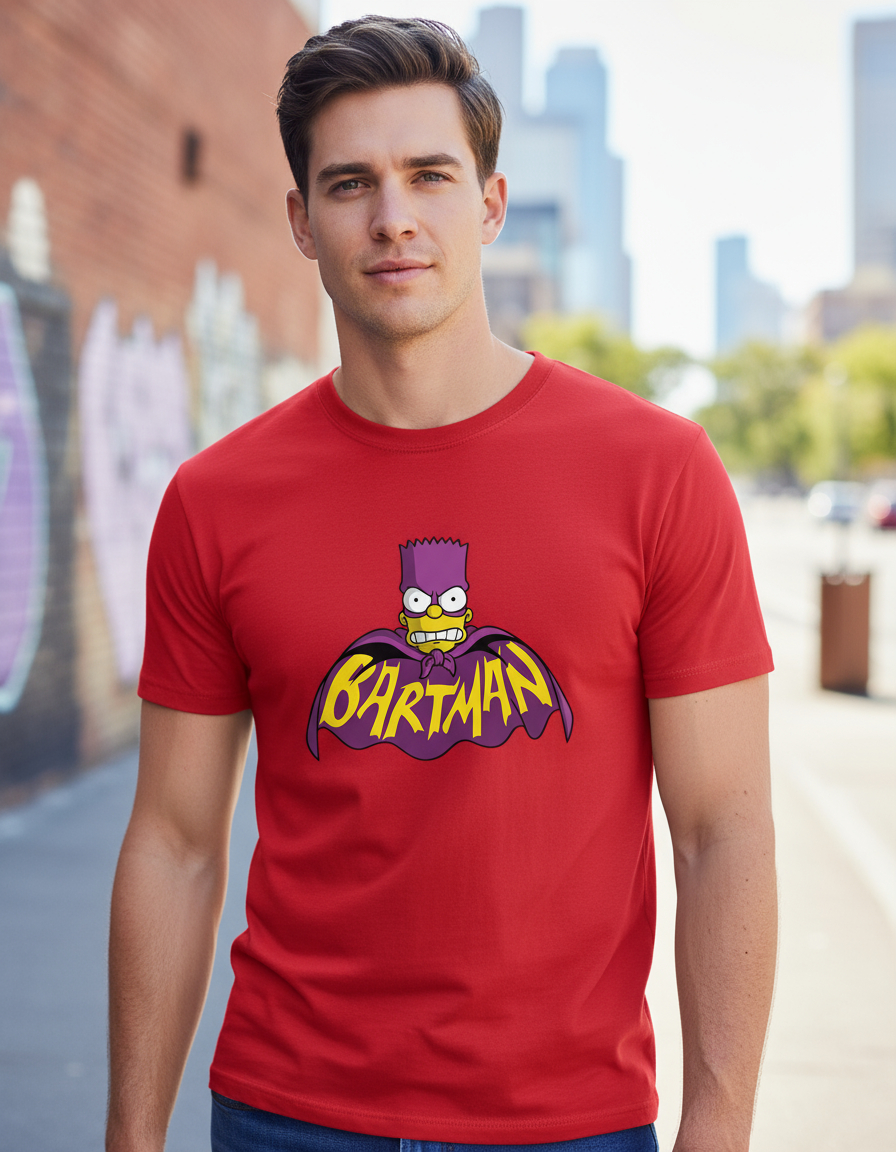 Remera: Bartman Batman Bart Simpsons Memoestampados - Imagen 17