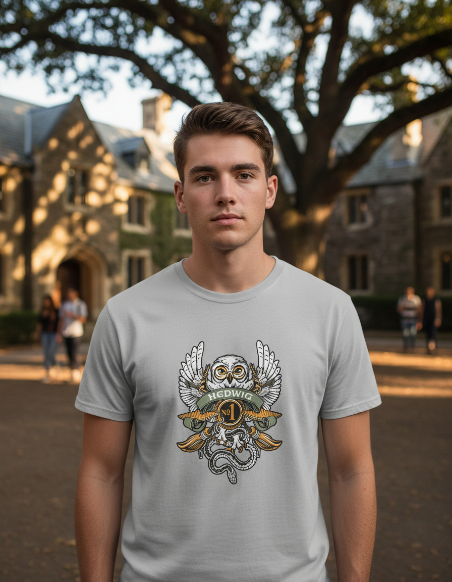 Remera: Hedwing Lechuza Harry Potter Memoestampados - Imagen 33