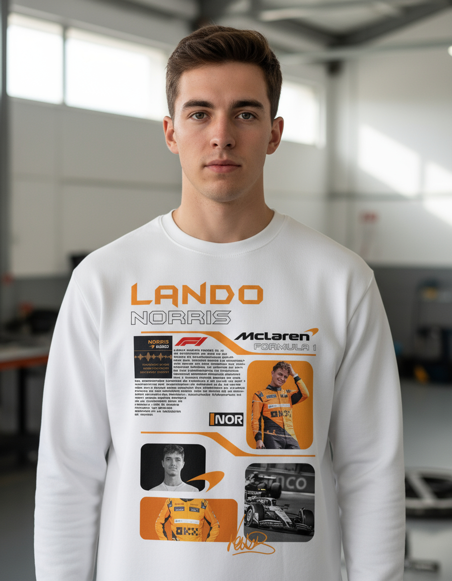 Buzo F1 Lando Norris Mclaren Memoestampados - Imagen 15