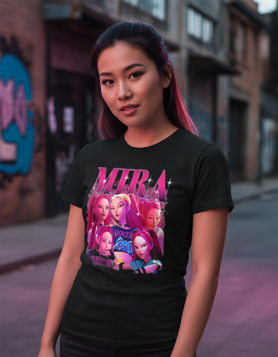 Remera: Kpopdh Huntrix Mira 01 Memoestampados