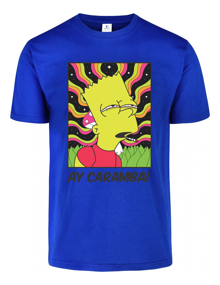 Remera: Bart Ay Caramba 02 Memoestampados - Imagen 7