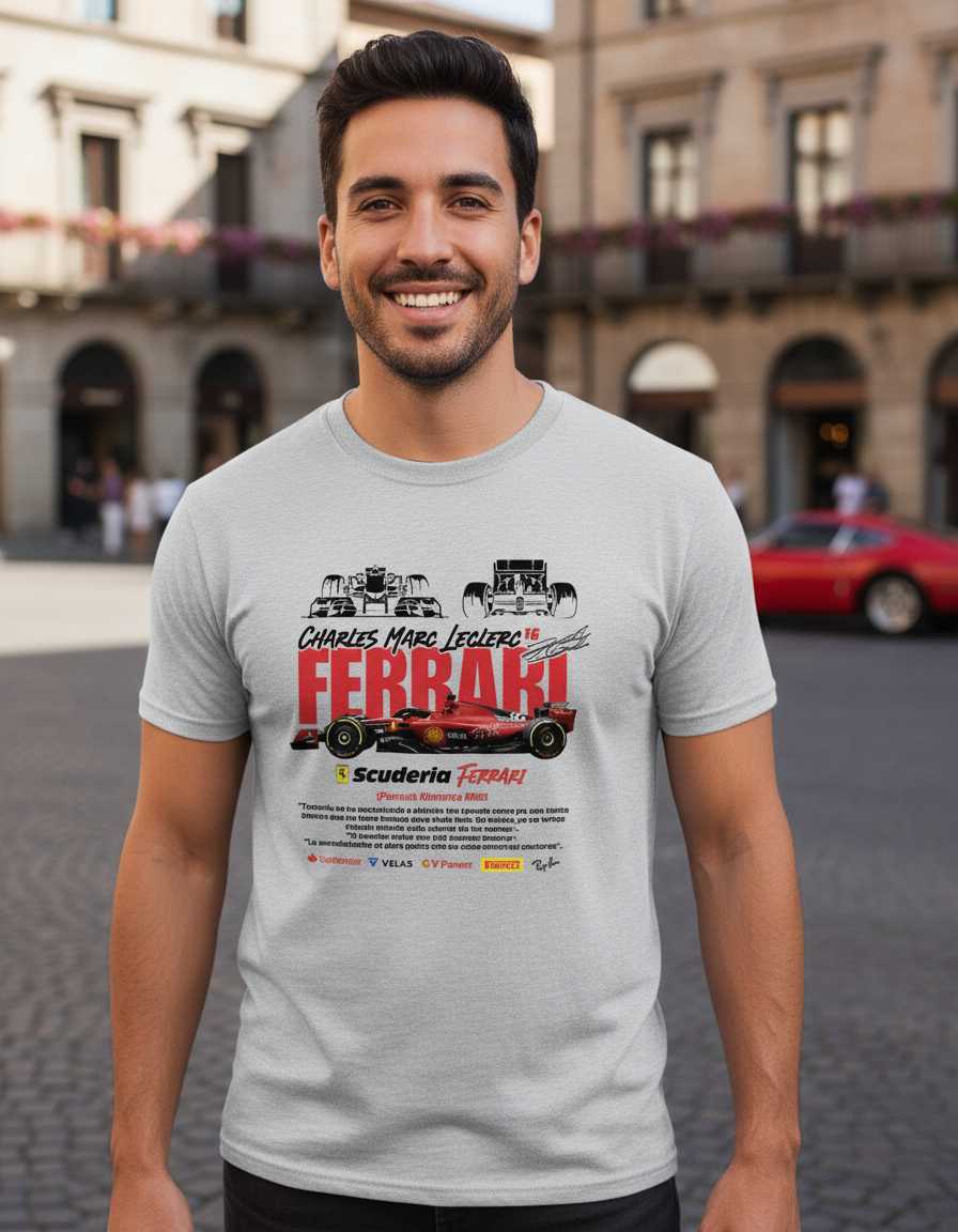 Remera: F1 Ferrari Memoestampados - Imagen 19