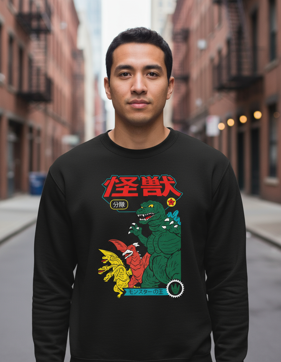 Buzo Godzilla Retro Memoestampados - Imagen 7