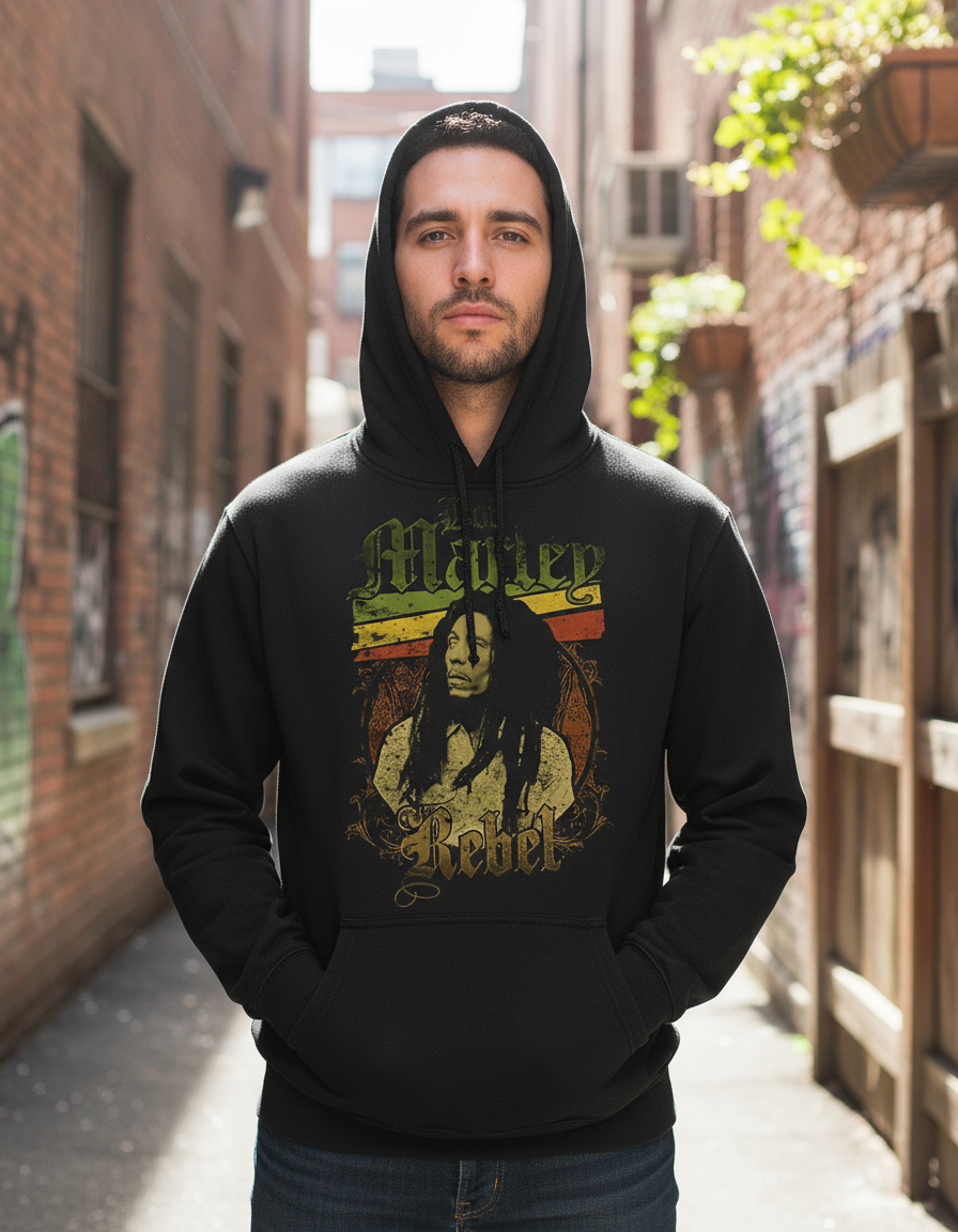 Canguro Bob Marley Rebel Memoestampados
