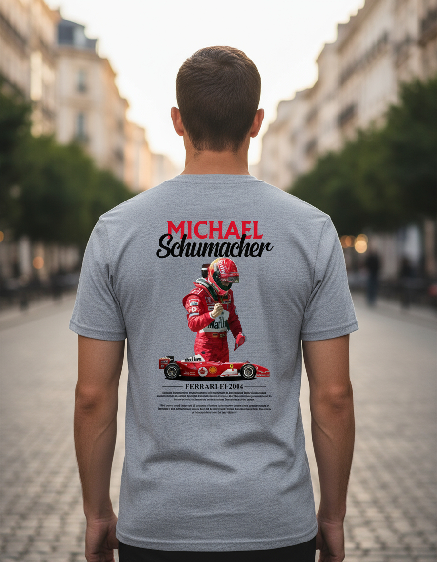 Remera: Michael Schumacher F1 01 Memoestampados - Imagen 12