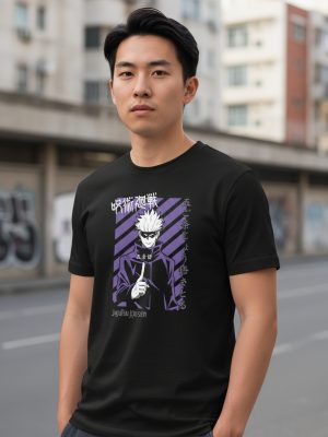 Remera: Gojo Satoru Jujustu Kaisen 01 Memoestampados