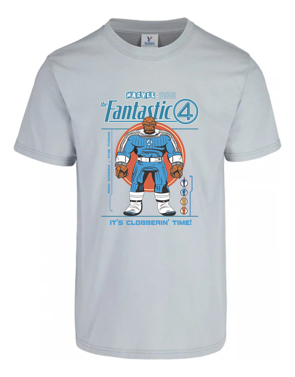 Remera: 4 Fantasticos Ben Grimm Memoestampados - Imagen 10