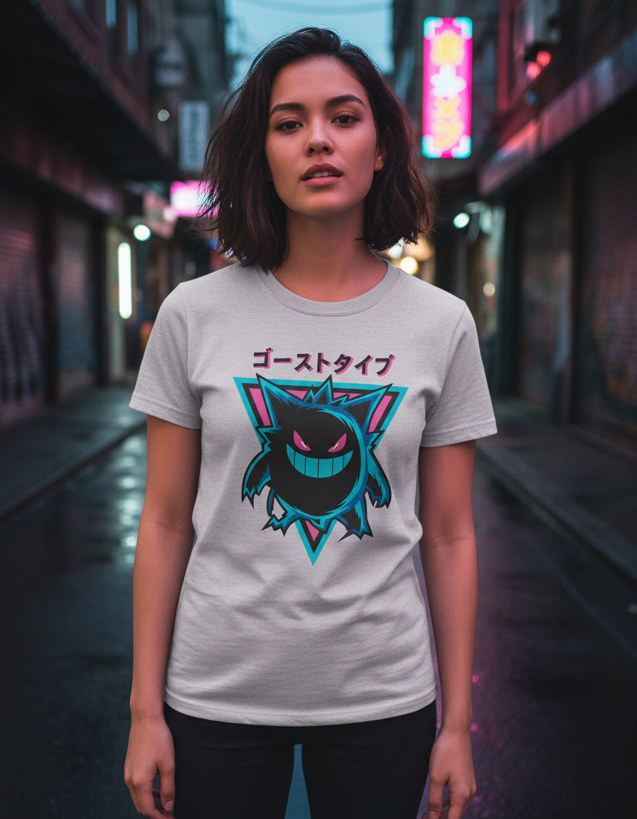 Remera: Pokemon Ghost Memoestampados - Imagen 23