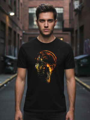 Remera: Scorpion Mortal Kombat Memoestampados
