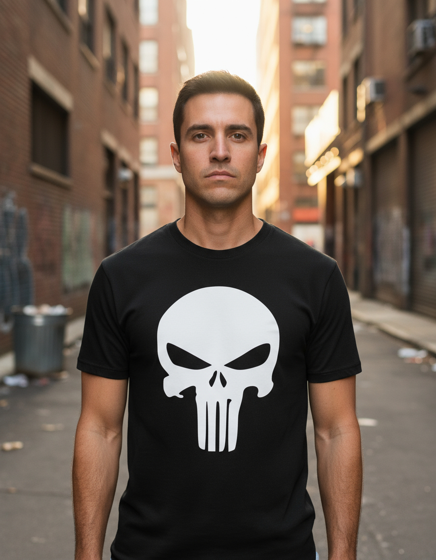 Remera The Punisher Castigador Memoestampados