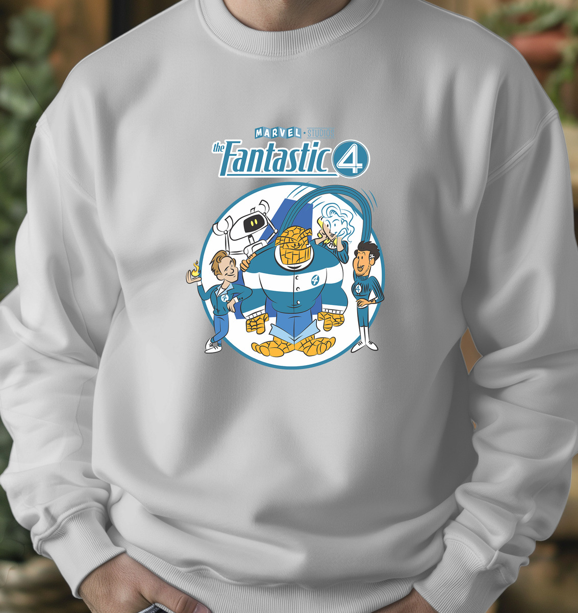 Buzo 4 Fantasticos Cartoon Memoestampados - Imagen 6