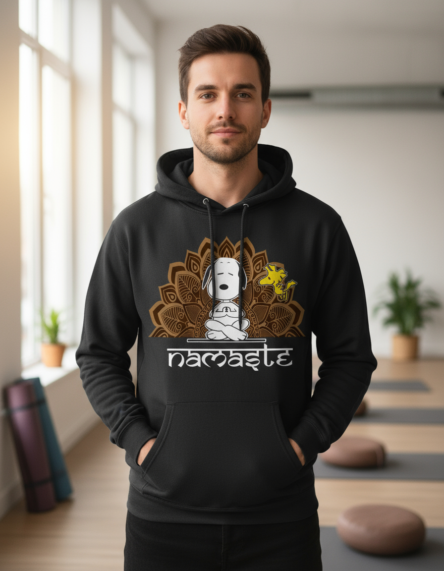 Canguro Snoopy Namaste Memoestampados - Imagen 3