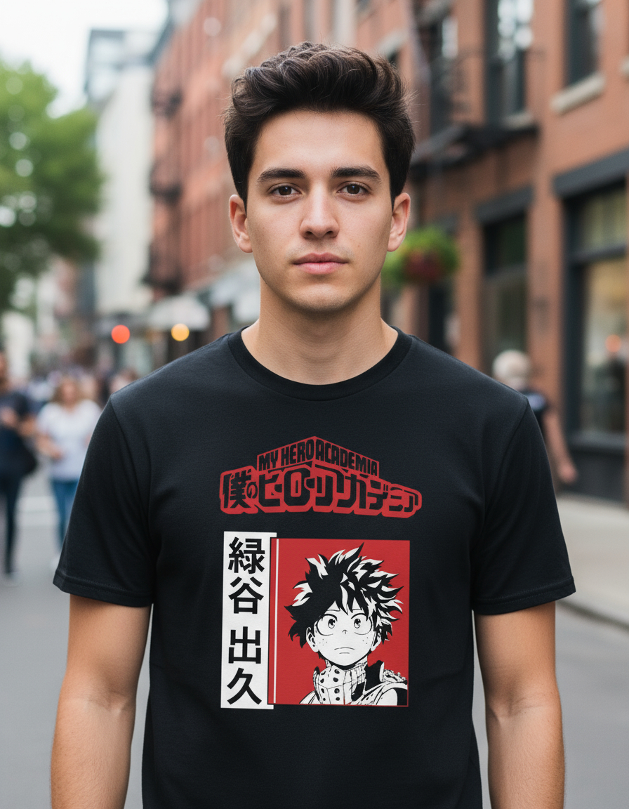 Remera My Hero Academy Memoestampados!!