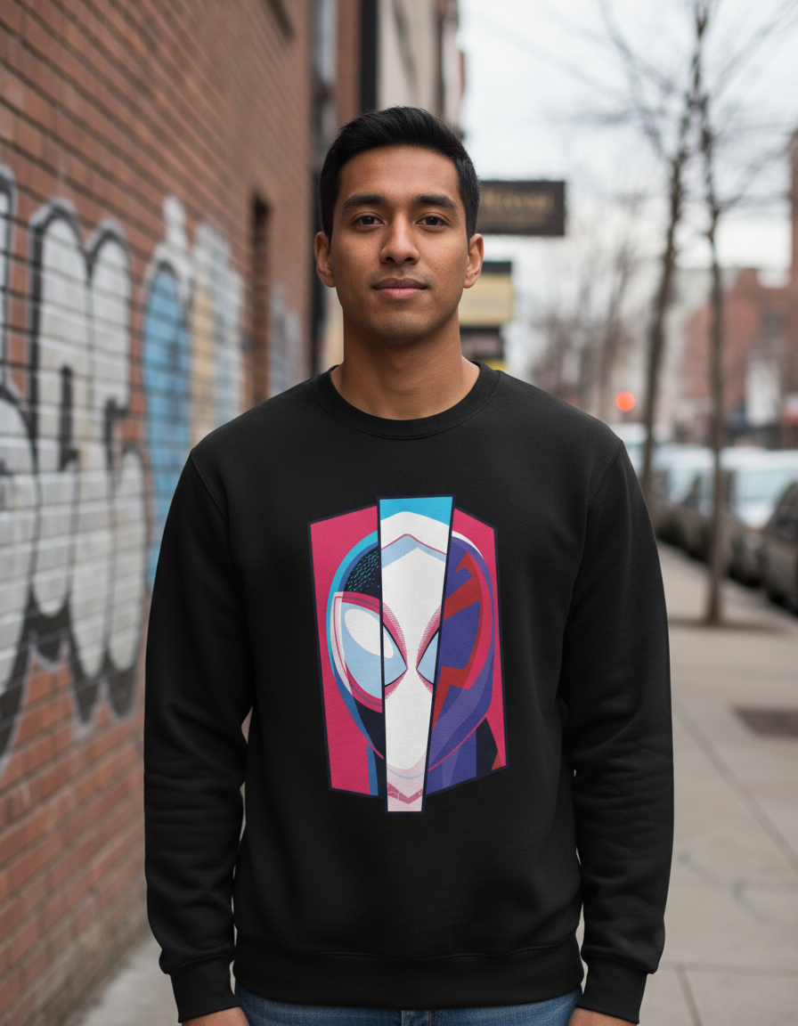 Buzo Spiderman Multi-verse Memoestampados