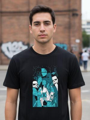 Remera: Star Wars Art Memoestampados