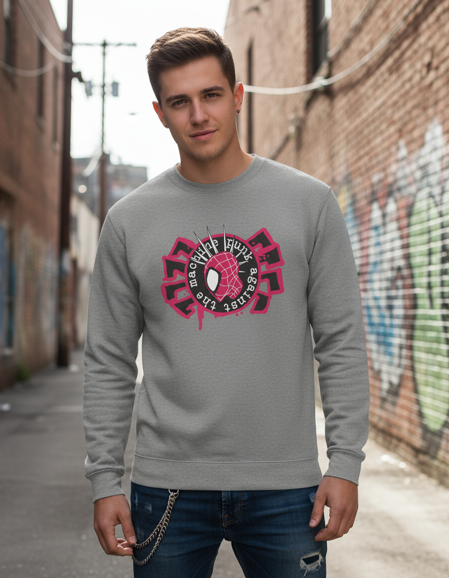 Buzo Punk Against The Machine Memoestampados - Imagen 7