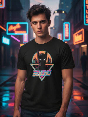 Remera: Beyond Batman Memoestampados