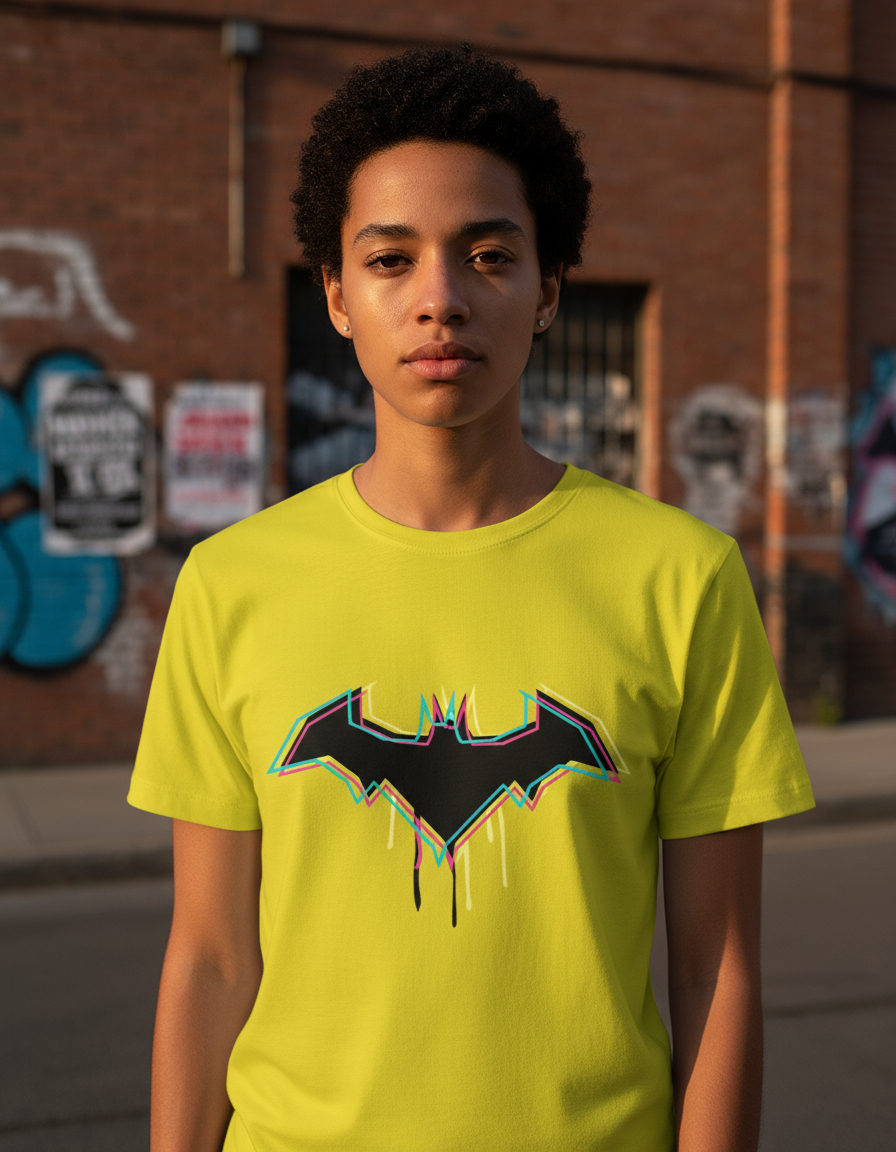 Remera Batman Logo Colores Memoestampados - Imagen 10