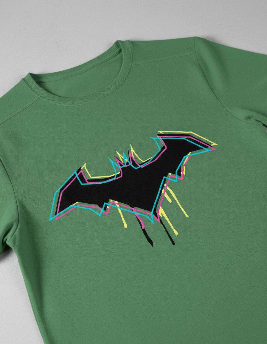 Remera Batman Logo Colores Memoestampados - Imagen 27