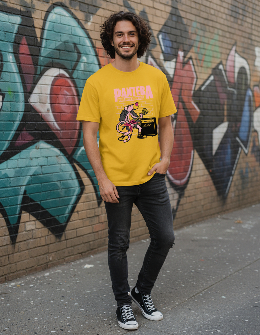 Remera: Pantera Rosa Memoestampados - Imagen 7