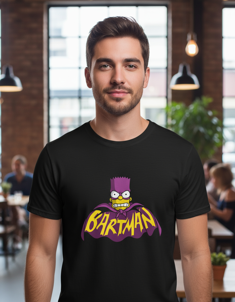 Remera: Bartman Batman Bart Simpsons Memoestampados - Imagen 3