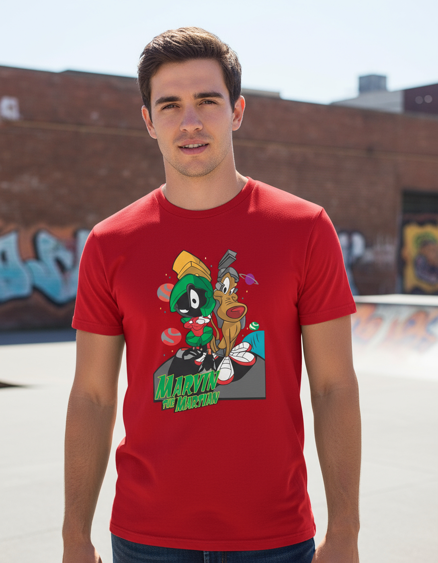 Remera: Marvin The Martian Memoestampados - Imagen 13