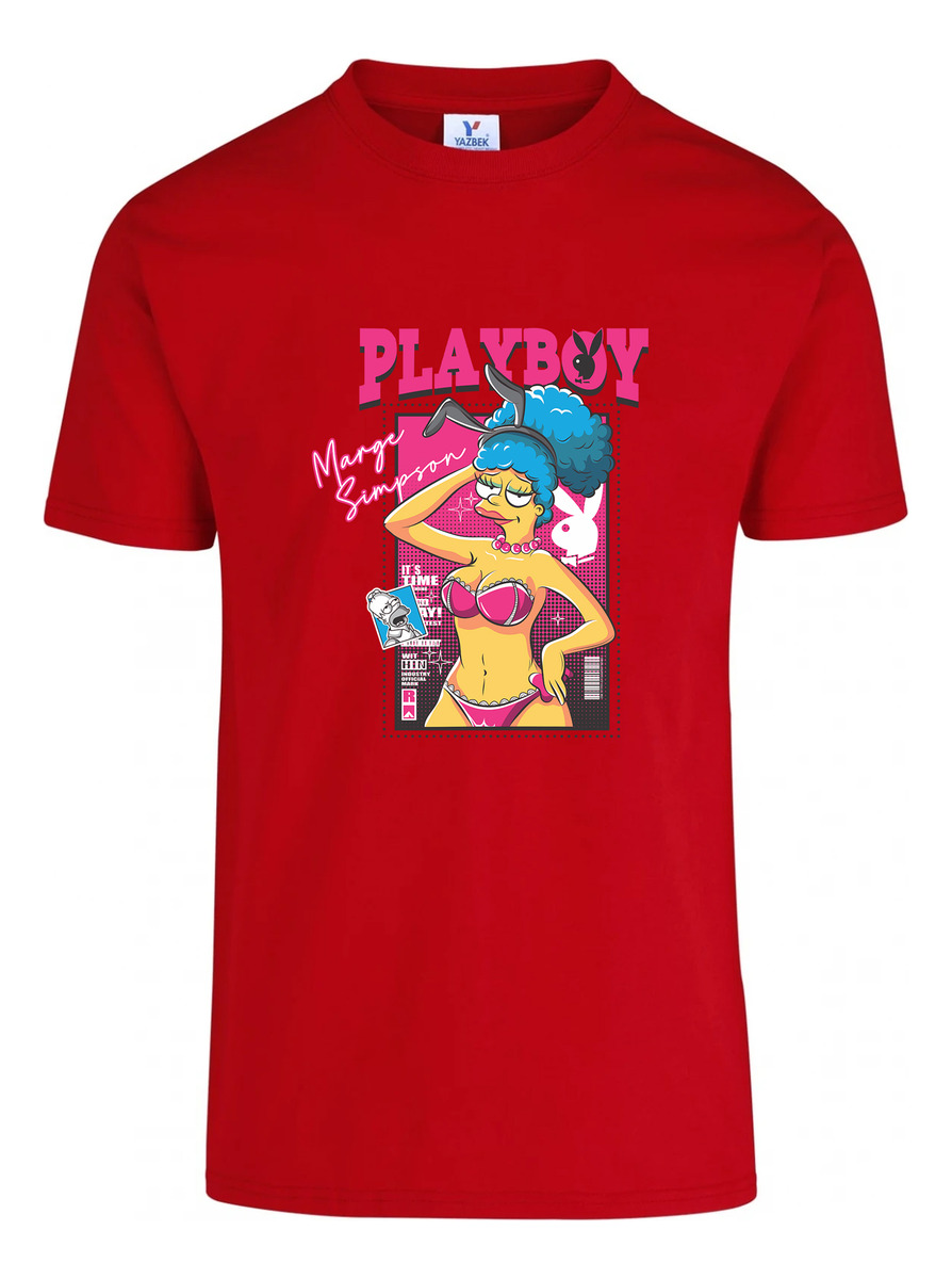 Remera: Marge Simpson Play Boy Memoestampados - Imagen 17
