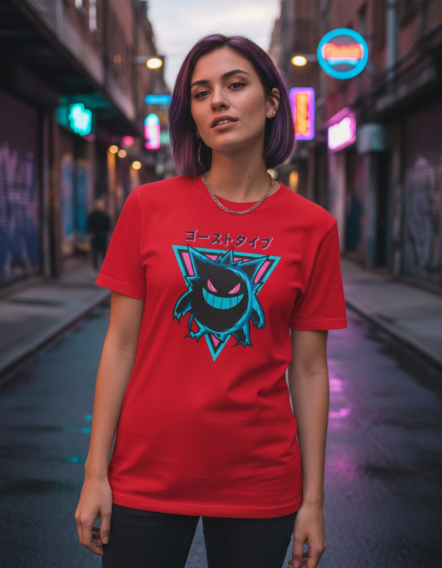Remera: Pokemon Ghost Memoestampados - Imagen 10