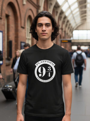 Remera: Harry Potter Plataforma 9 3/4 Memoestampado