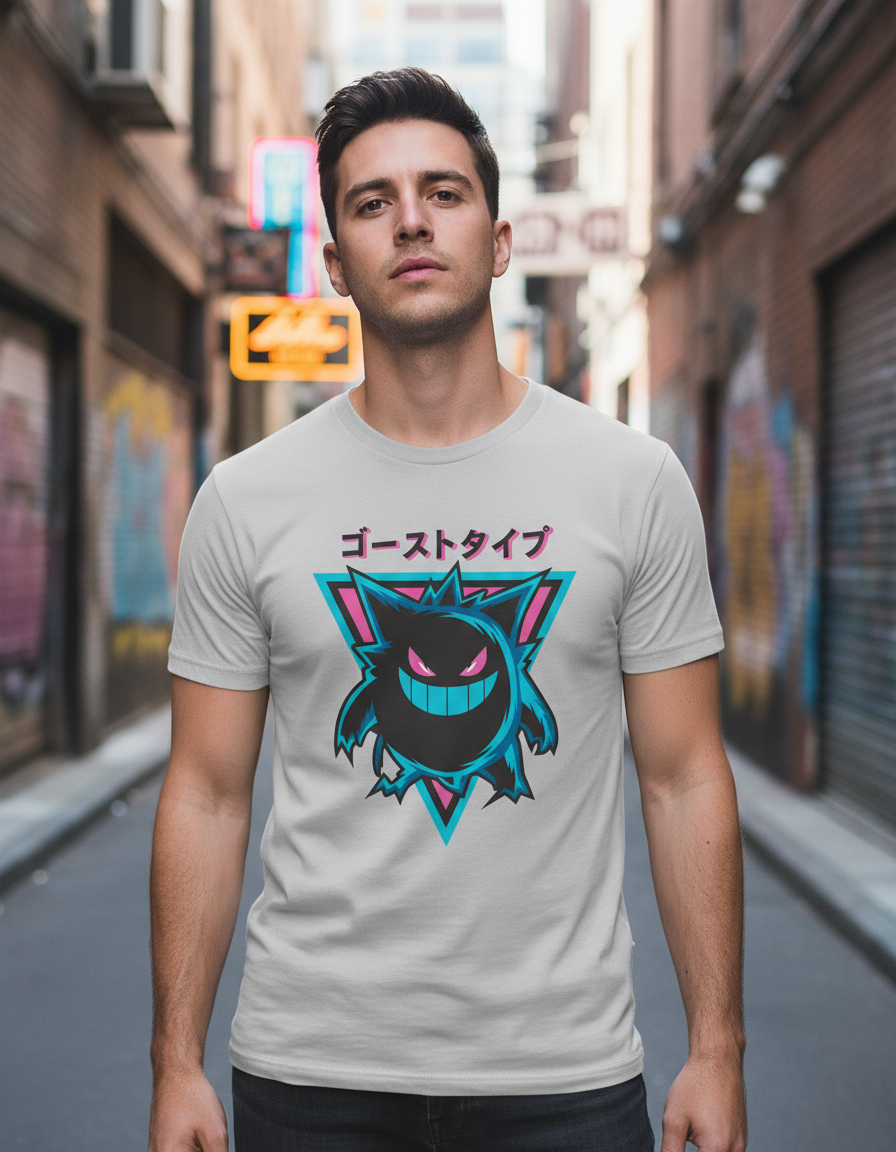 Remera: Pokemon Ghost Memoestampados - Imagen 27