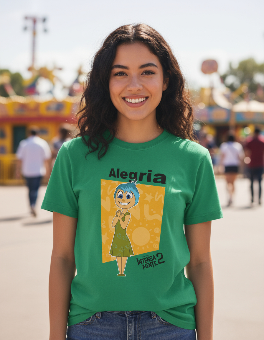 Remera: Intensamente 2 Alegria Memoestampados - Imagen 15