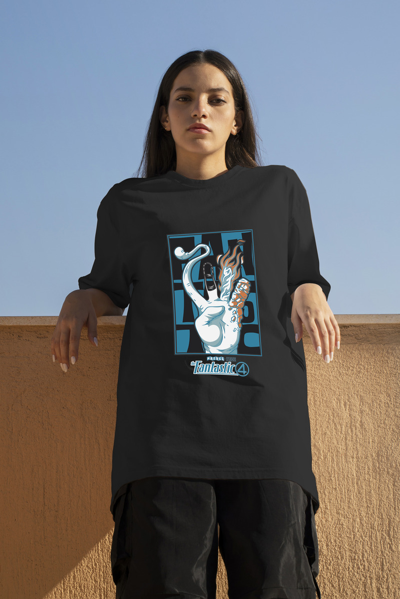 Remera : Fantastic 4 Hand Memoestampados - Imagen 2