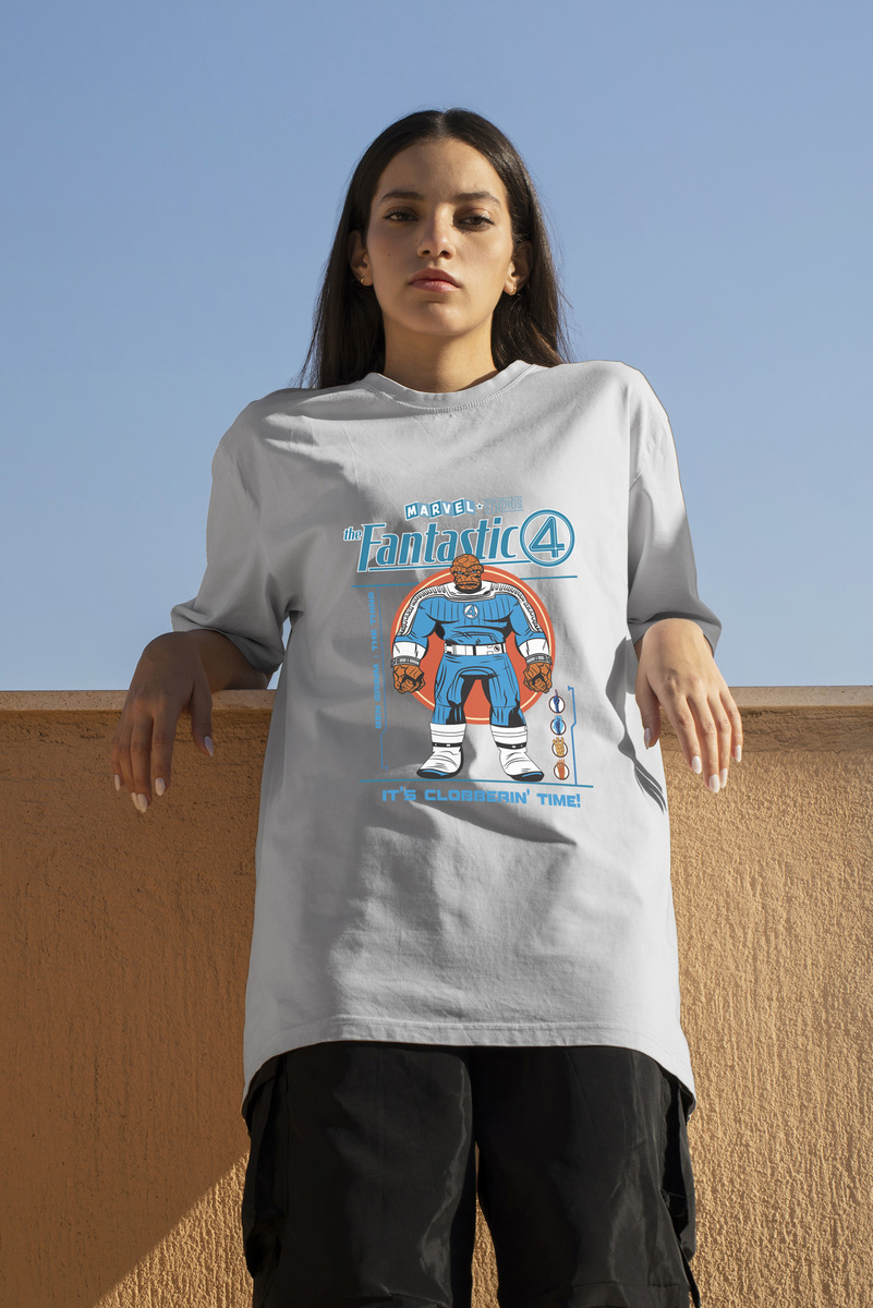 Remera: 4 Fantasticos Ben Grimm Memoestampados - Imagen 14