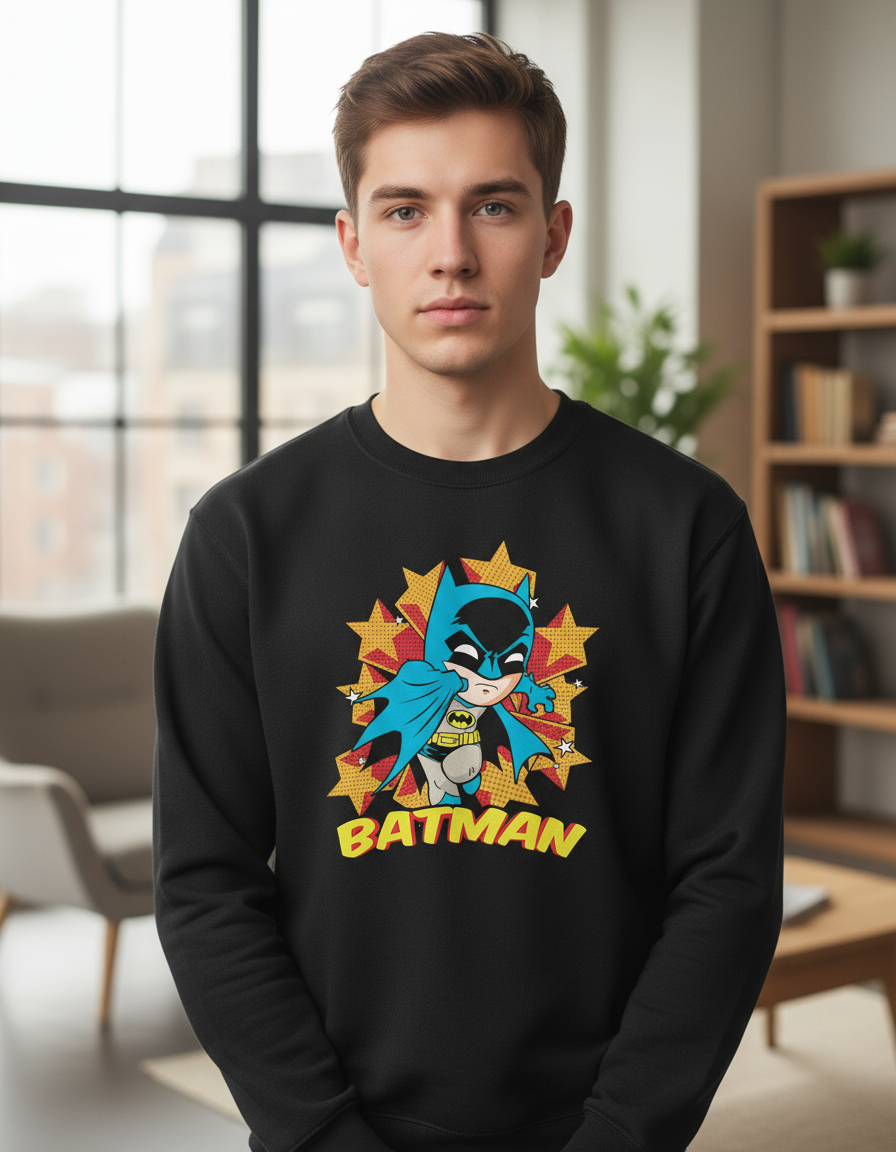 Buzo Batman Chibi Memoestampados - Imagen 3