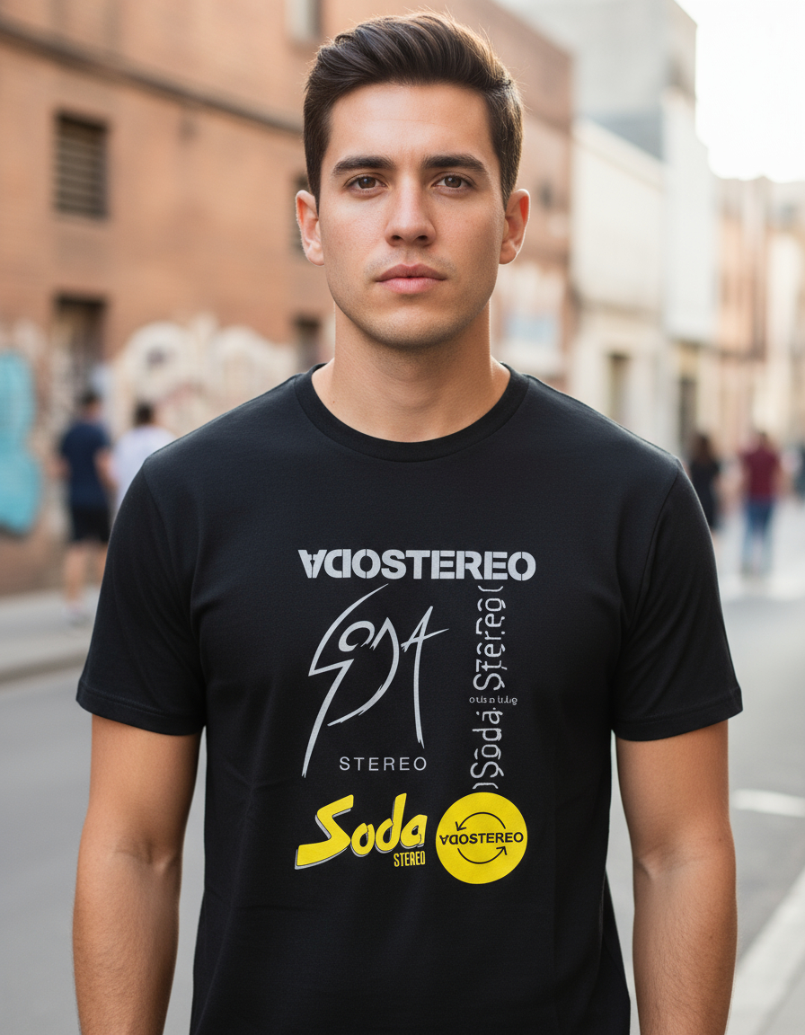 Remera: Soda Stereo 02 Memoestampados