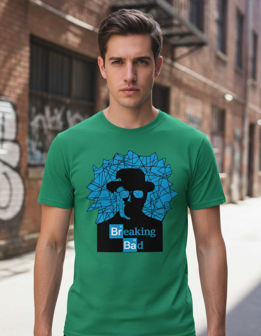 Remera: Breaking Bad Celeste Memoestampados - Imagen 16
