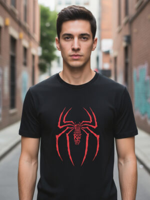 Remera: Spiderman Letter Memoestampados