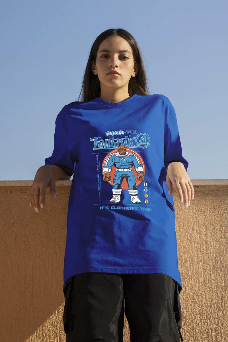 Remera: 4 Fantasticos Ben Grimm Memoestampados - Imagen 8