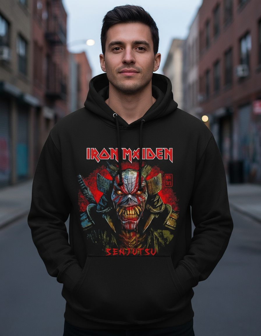 Canguro Iron Maiden Rock Metal Memoestampados - Imagen 3