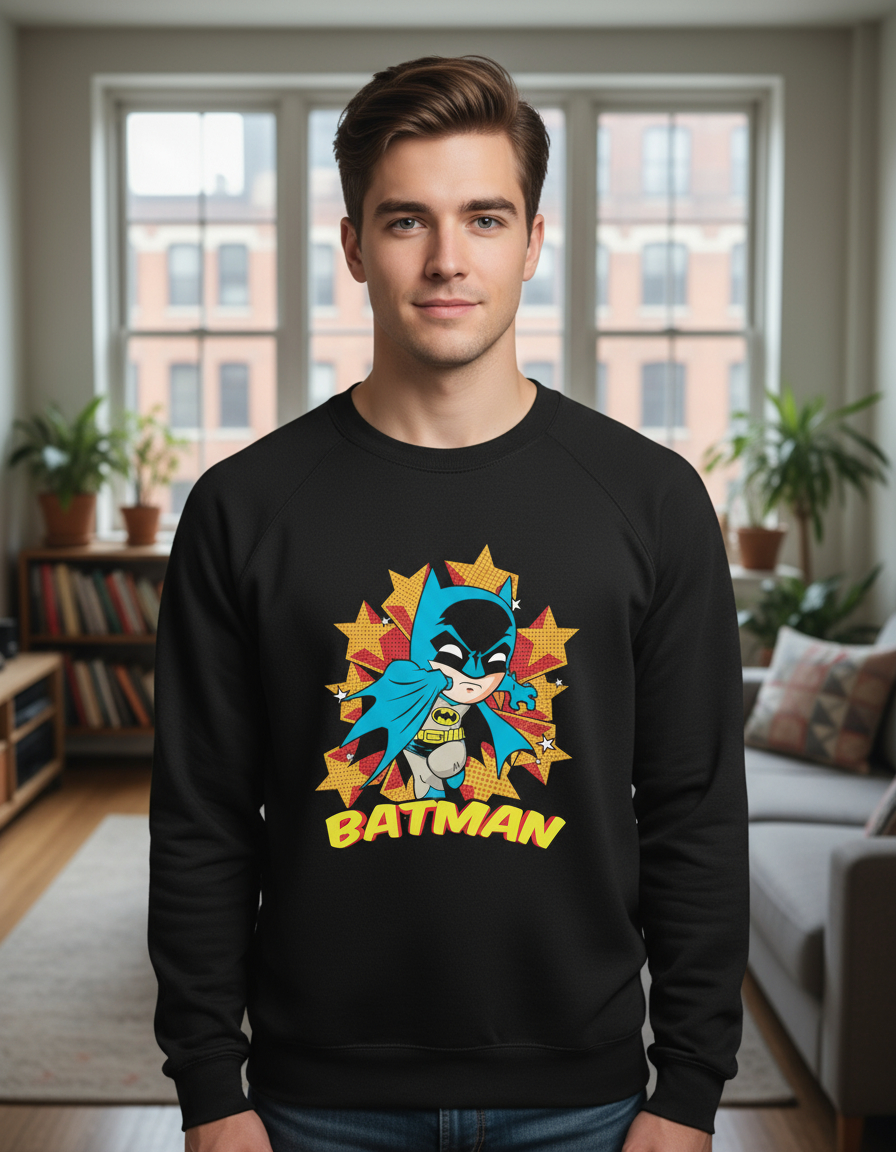 Buzo Batman Chibi Memoestampados