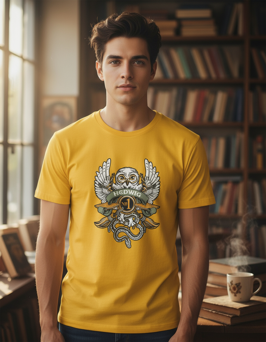 Remera: Hedwing Lechuza Harry Potter Memoestampados - Imagen 23