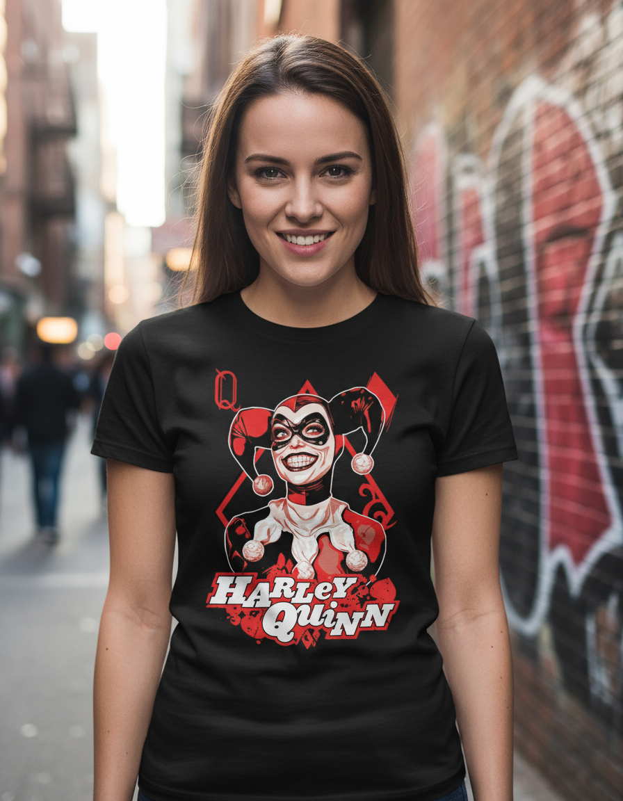 Remera Harley Quinn Serigrafia Memoestampados
