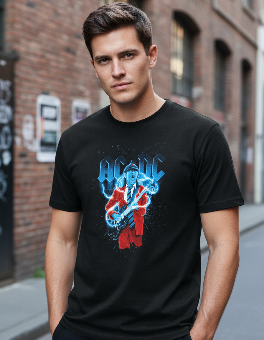 Remera: Ac Dc Brian Memoestampados
